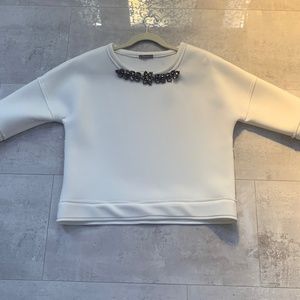 White Jewel Neoprene Top sz. M